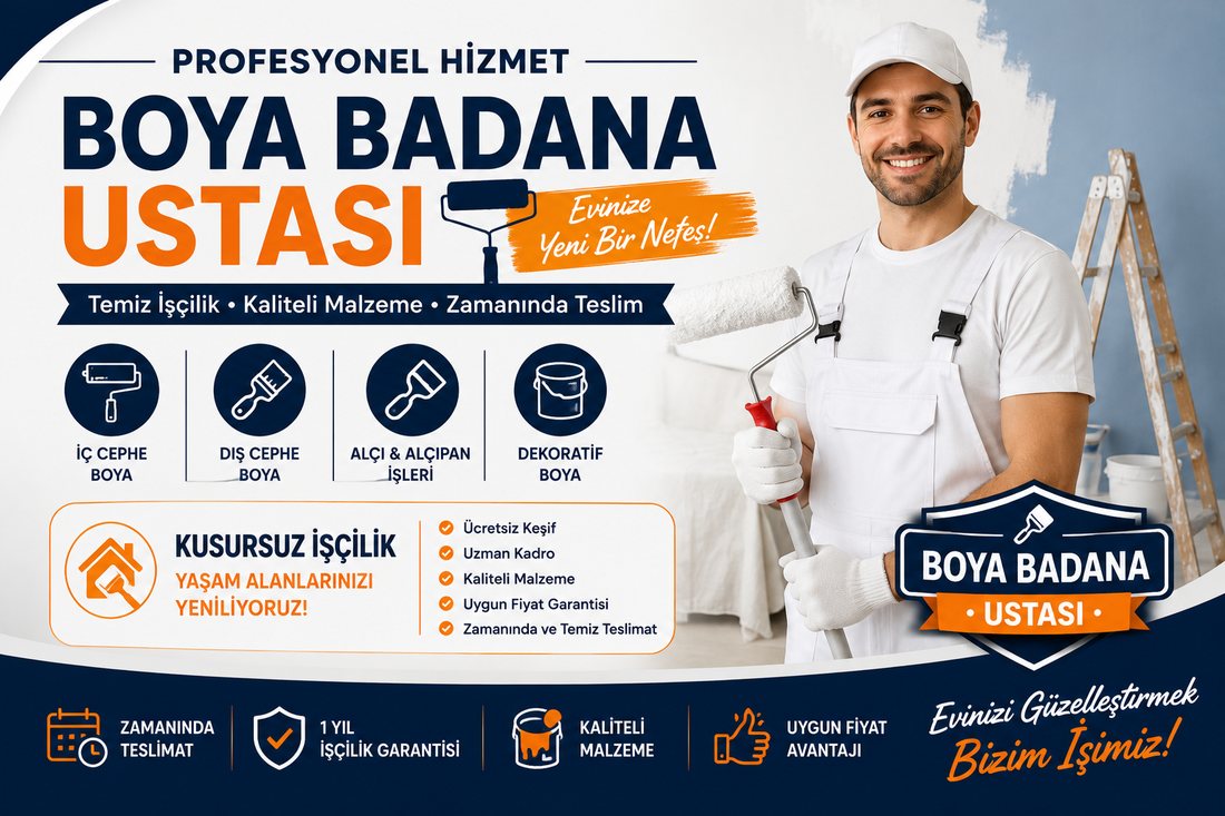 Ertuğrul boya badana ustası – profesyonel boyacı